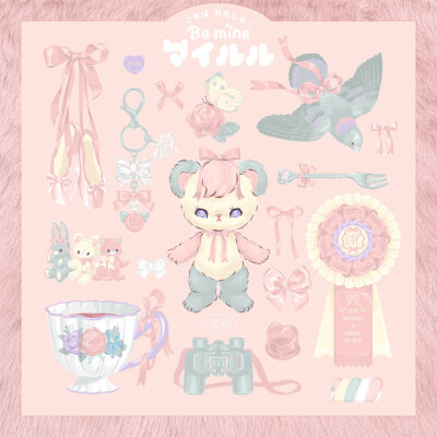 画师：Ms LUTRA 插画收藏 昭和风