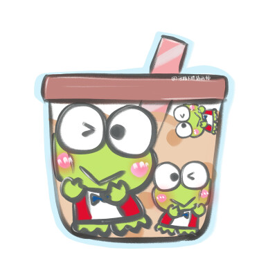 三丽鸥珍珠奶茶