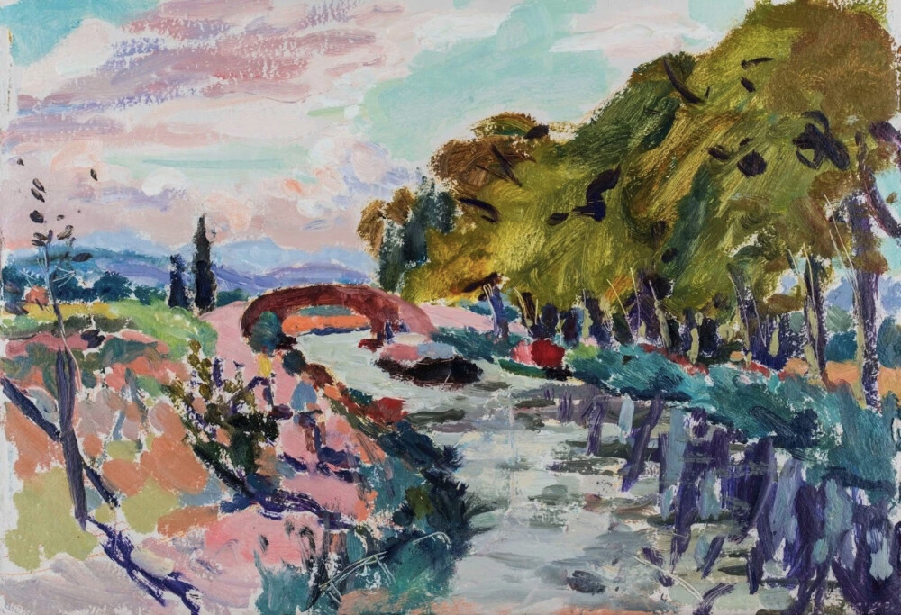 雨果·格伦维尔（Hugo Grenville， 1958-），英国著名浪漫主义画家。他出生于1958年，15岁时就有作品在伦敦切尔西艺术学会展出。
他作为一名画家的职业生涯开始于1980年代后期，直到1999年他在巴黎的一个展览中亲眼目睹了野兽派的作品，他的作品才变得更加丰富多彩。
