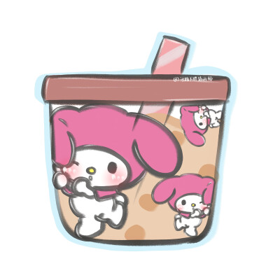 三丽鸥珍珠奶茶