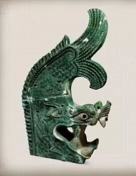 西夏  鸱尾
宁夏博物馆藏
