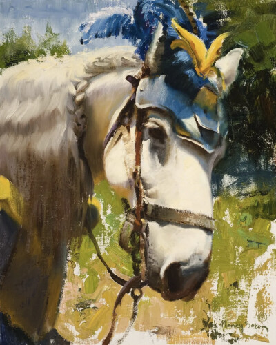 南希·博伦 (Nancy Boren) ，美国女画家。美国印象派协会会员，美国油画家签名会员（2016 年铜奖），美国女性艺术家大师签名会员（2015 年、2014 年金奖），美国肖像协会会员。