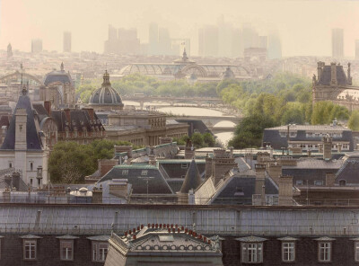 这位把水彩玩得如此高深莫测的艺术家
就是来自法国巴黎的水彩画家
Thierry Duval
他现在虽已经70岁了
依旧致力于超写实水彩创作中乐此不疲
几乎每个星期，都能在INS上看到他更新作品
