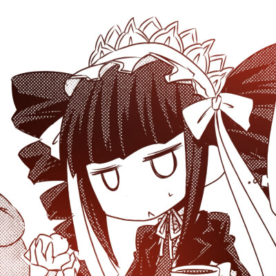 黑白漫画/女生头像