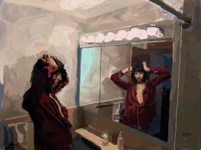 汤姆·A·明尼克是一位美国当代具象画家，以融合古典技法与当代表达的人物与风景绘画而受到关注。他出生于美国中西部，自幼展现出对绘画的浓厚兴趣，并在系统的学院派训练中奠定了扎实的造型与色彩基础。明尼克的创作…