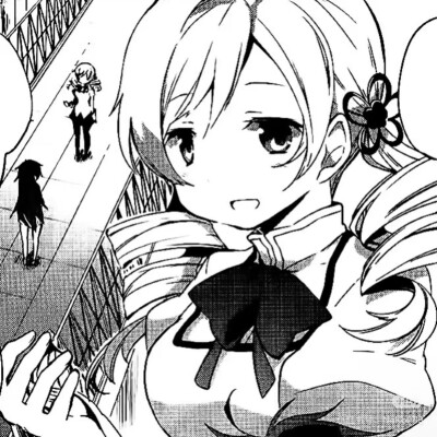 黑白漫画/女生头像