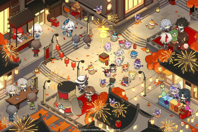 崩铁新年官方贺图