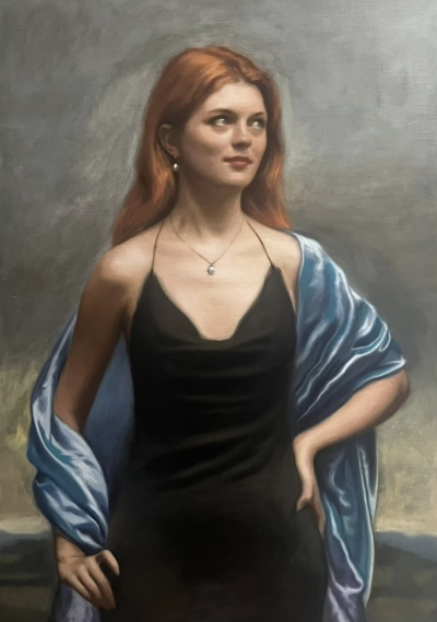 加布里埃尔·J·刘易斯（英国伦敦）是一位将传统精细写实与现代视觉语言完美融合的年轻画家。他不仅技艺扎实，还勇于在古典题材中注入个人表达与当代张力，他以精细肖像与历史题材重构见长。加布里埃尔擅长古典写实的…