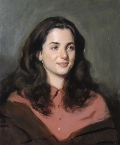 加布里埃尔·J·刘易斯（英国伦敦）是一位将传统精细写实与现代视觉语言完美融合的年轻画家。他不仅技艺扎实，还勇于在古典题材中注入个人表达与当代张力，他以精细肖像与历史题材重构见长。加布里埃尔擅长古典写实的…