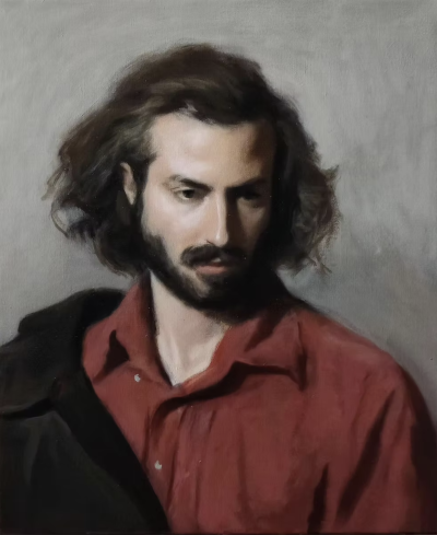 加布里埃尔·J·刘易斯（英国伦敦）是一位将传统精细写实与现代视觉语言完美融合的年轻画家。他不仅技艺扎实，还勇于在古典题材中注入个人表达与当代张力，他以精细肖像与历史题材重构见长。加布里埃尔擅长古典写实的…