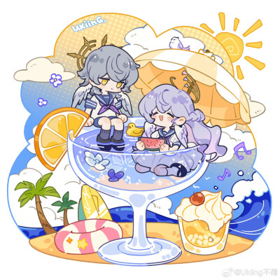 崩坏星穹铁道 知更鸟 星期日
画师@Ukiing不倦