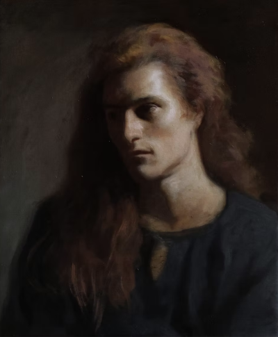 加布里埃尔·J·刘易斯（英国伦敦）是一位将传统精细写实与现代视觉语言完美融合的年轻画家。他不仅技艺扎实，还勇于在古典题材中注入个人表达与当代张力，他以精细肖像与历史题材重构见长。加布里埃尔擅长古典写实的…