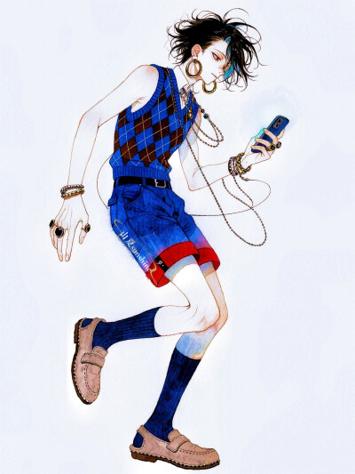 我型我秀|且向春行#Cos场照#立绘#服设#角色设计#私服