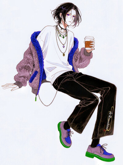 我型我秀|且向春行#Cos场照#立绘#服设#角色设计#私服