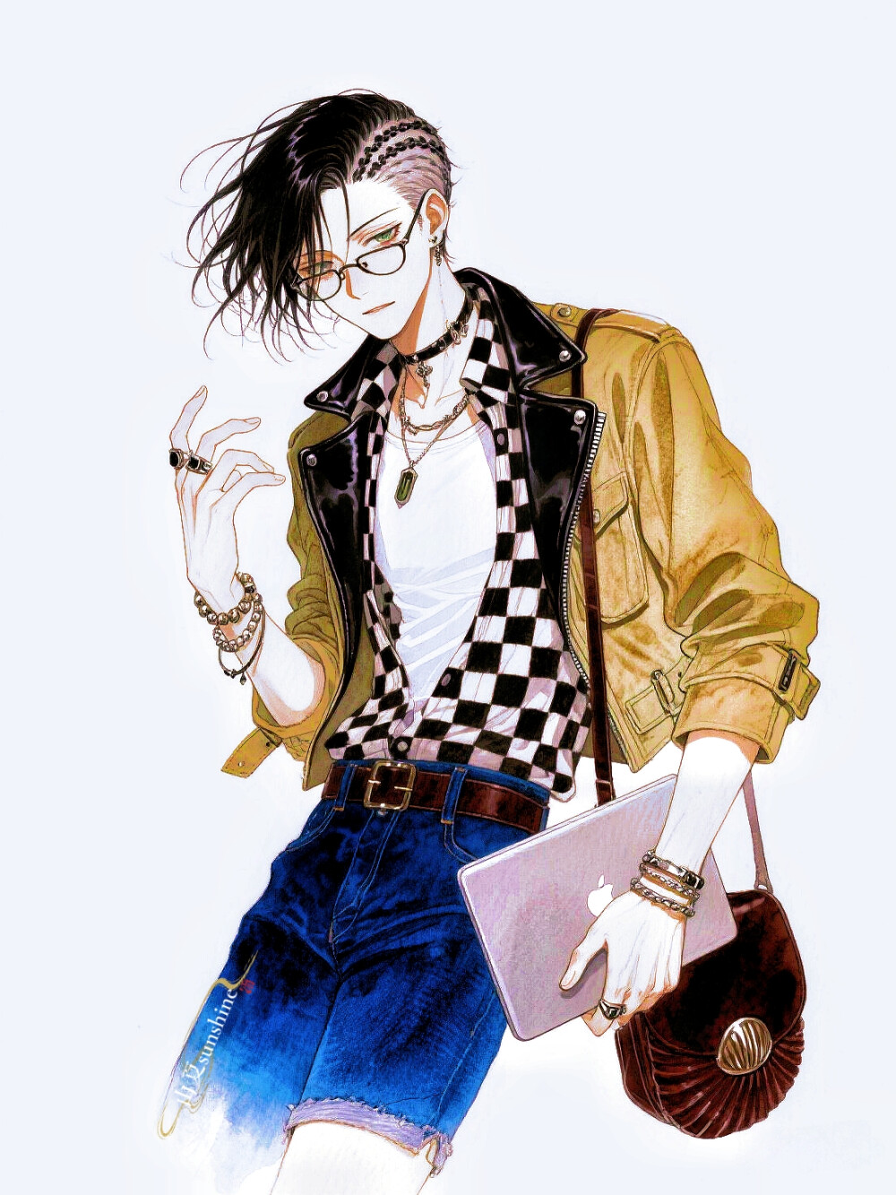 我型我秀|且向春行#Cos场照#立绘#服设#角色设计#私服