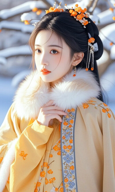 腊梅含雪雲顶翠