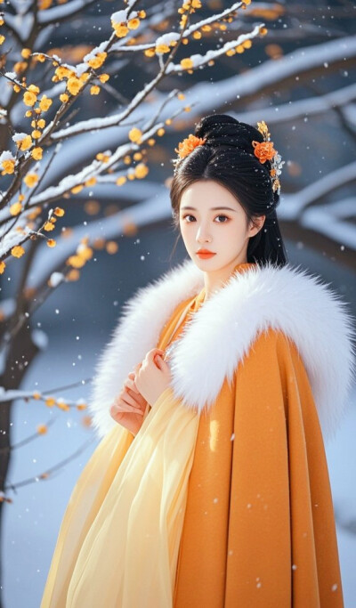 腊梅含雪雲顶翠