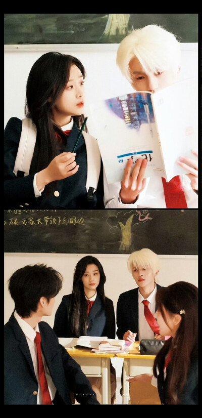 * 一家三口在同班 ​​​