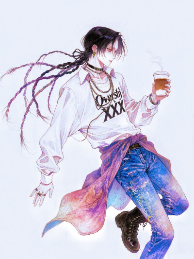 我型我秀|不必费力讨好目光，真正的光芒，是忠于自我的模样#立绘#服设#角色设计#私服#cos 场照