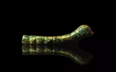 汉代  铜鎏金蚕
观复博物馆藏
