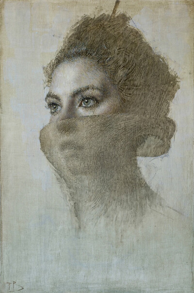 丹尼尔·比尔梅斯，这位在洛杉矶挥洒灵感的当代画家，总在画布上玩着奇妙的平衡术。他把现实主义揉进象征与抽象的漩涡，用指尖摩挲出的质感与眉目流转的神情，将寻常日子与奇幻想象织成同一片锦缎。他的画里，既有破…