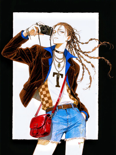 我型我秀|不必费力讨好目光，真正的光芒，是忠于自我的模样#立绘#服设#角色设计#私服#cos 场照