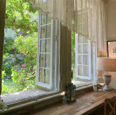 窗景背景图 绿色系背景图