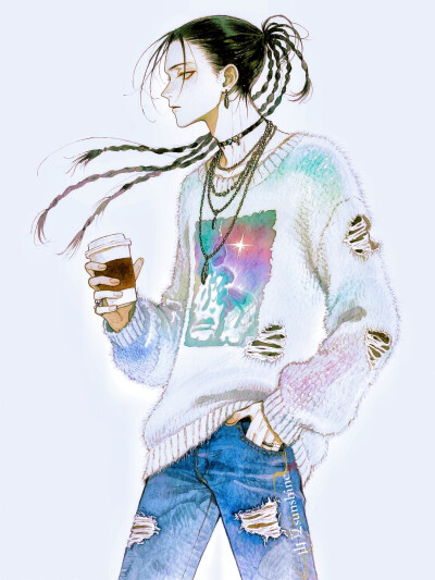 我型我秀|不必费力讨好目光，真正的光芒，是忠于自我的模样#立绘#服设#角色设计#私服#cos 场照