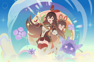 原神「捕风的归客」活动介绍里的几张插画截修
来源@妮露小姐的猫solay