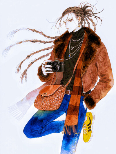 我型我秀|不必费力讨好目光，真正的光芒，是忠于自我的模样#立绘#服设#角色设计#私服#cos 场照