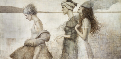 丹尼尔·比尔梅斯，这位在洛杉矶挥洒灵感的当代画家，总在画布上玩着奇妙的平衡术。他把现实主义揉进象征与抽象的漩涡，用指尖摩挲出的质感与眉目流转的神情，将寻常日子与奇幻想象织成同一片锦缎。他的画里，既有破…