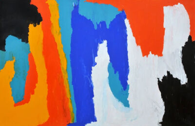 Mirdidingkingathi Juwarnda Sally Gabori（1924–2015）Dibirdibi Country，2009年，合成聚合物颜料，亚麻布面，©2025，苏黎世 ProLitteris；Mirdidingkingathi Juwarnda Sally Gabori ©艺术家遗产与墨尔本 Alcasto…