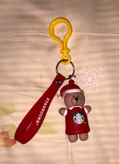 星巴克小熊挂件