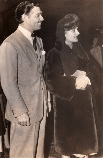 克拉克盖博夫妇