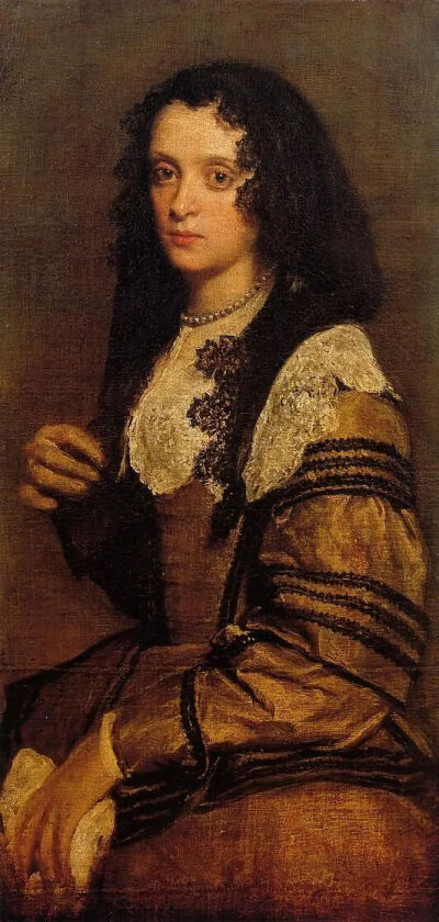 委拉斯凯兹，《年轻女士》，1635