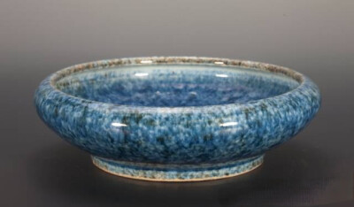 清雍正  青金蓝釉洗
观复博物馆藏
