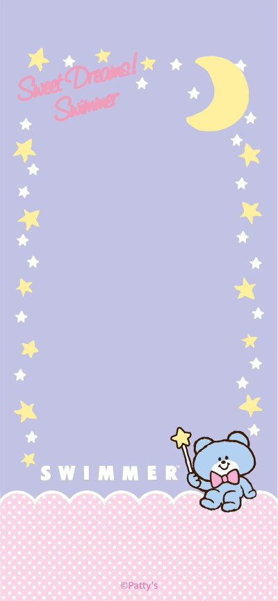 Swimmer 复古形象小可爱们 ！背景 头像 壁纸 