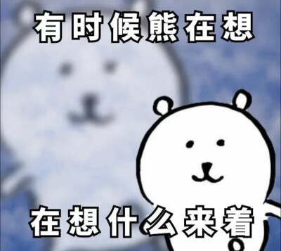 自嘲熊表情包