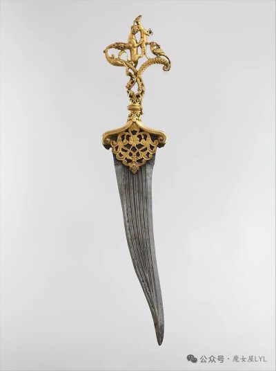 16世纪的动物形柄匕首