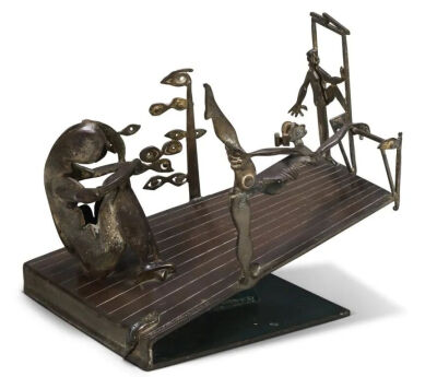 波阿斯舞蹈学校，大卫·史密斯，1945，私人收藏