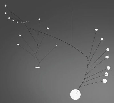 满天星（动态雕塑），亚历山大·考尔德，1949，私人收藏
该作品最高估价8,000,000美元
