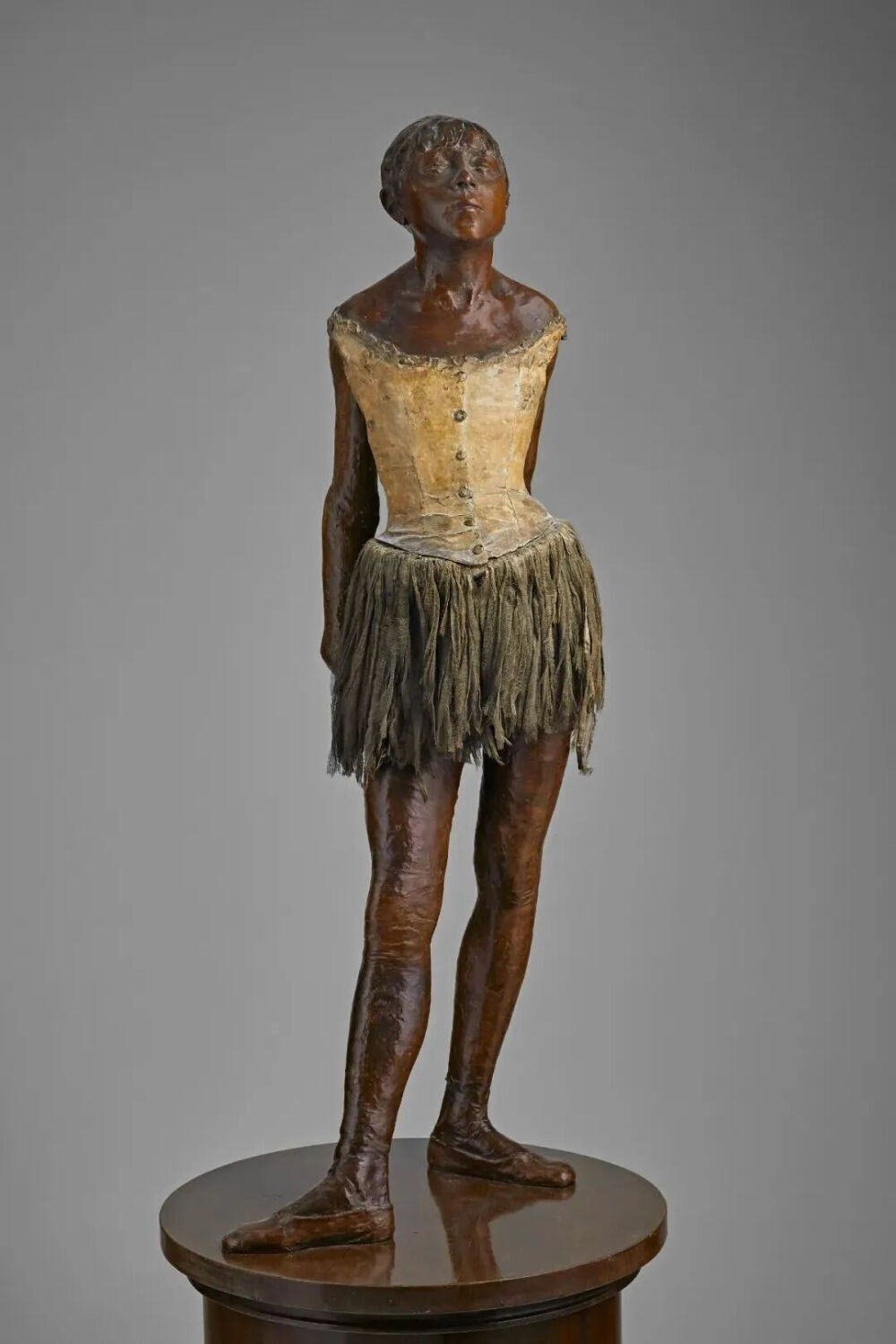 十四岁的小舞者，德加，1927年铸造铜雕，私人收藏