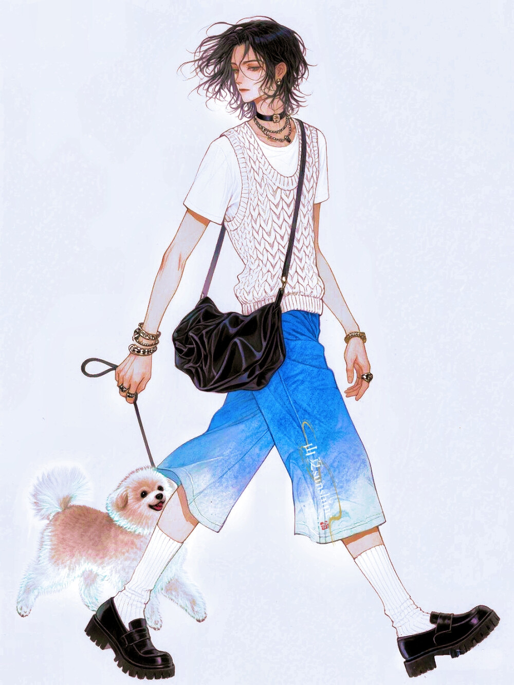 我要自由自在简简单单，不去理会这世界多难. #cos场照#服设#萌宠#立绘#自由自在简简单单