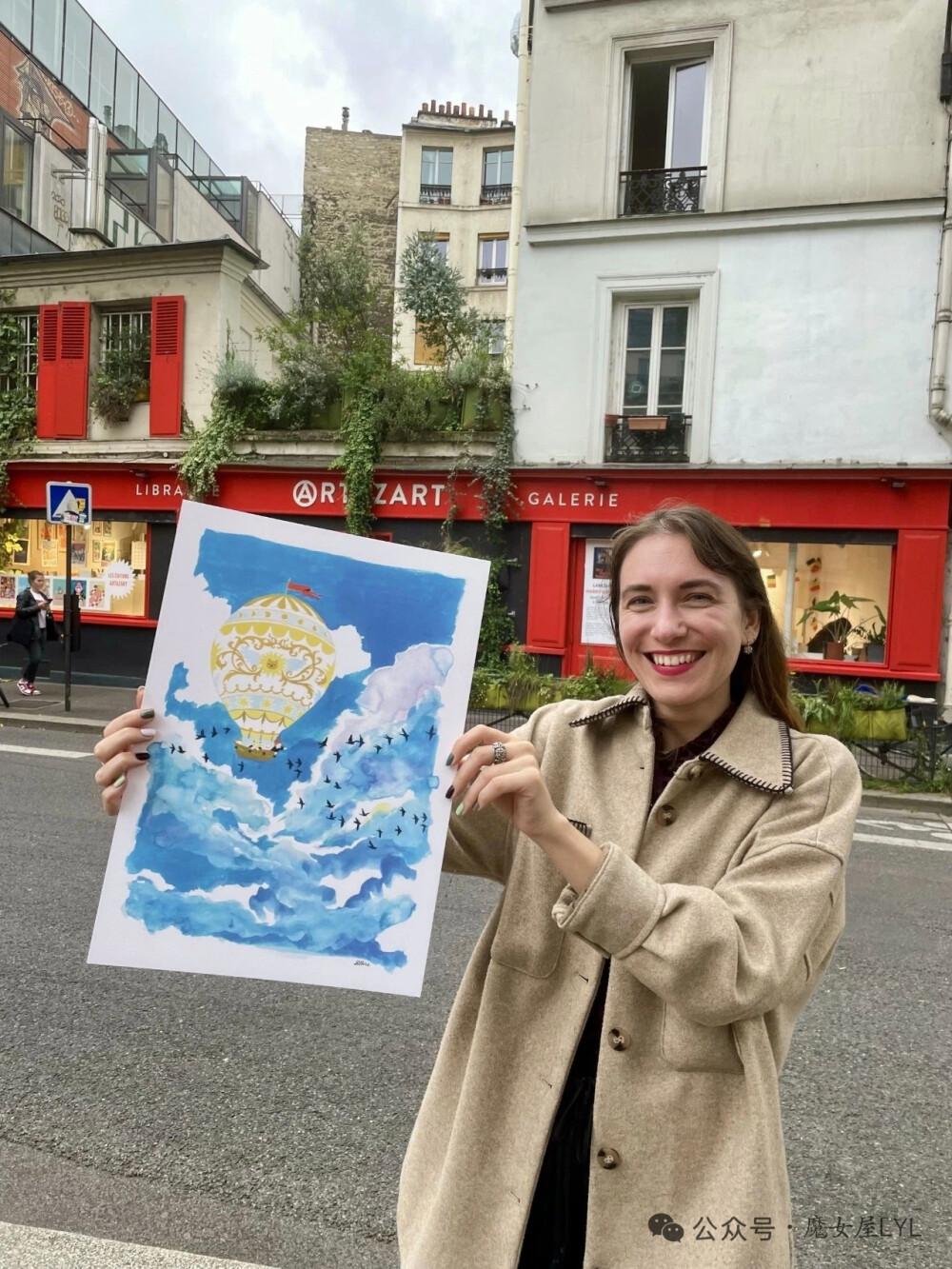 法国年轻女艺术家 Lil Sire 细腻精致的水粉插画
