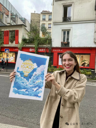 法国年轻女艺术家 Lil Sire 细腻精致的水粉插画