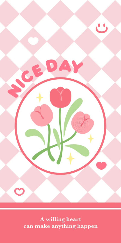 春日郁金香花朵壁纸