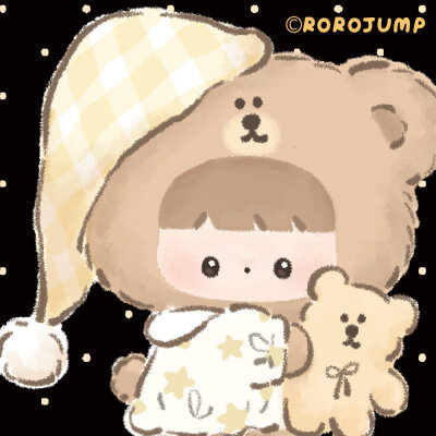 小熊睡衣派对壁纸