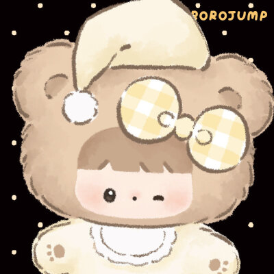 小熊睡衣派对壁纸