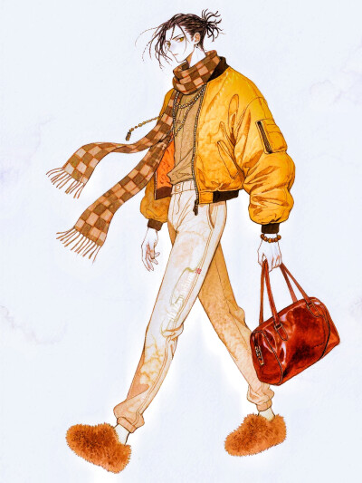 我型我秀|这不是标签，是自我叙述的语法#服设#立绘#街头时尚灵感#角色设计# 潮流穿搭