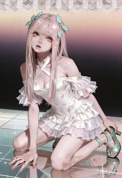 超爱的画风少女图 日本画师插画 洋裙 洛丽塔风 华丽
禁止商用 二改 自己收藏美图